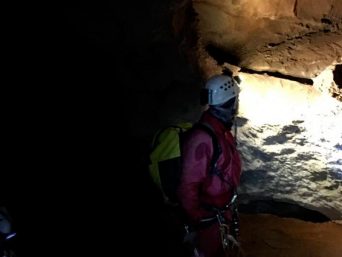 espeleología en león