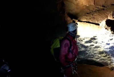 espeleología en león