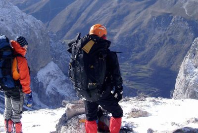 raquetas de nieve león